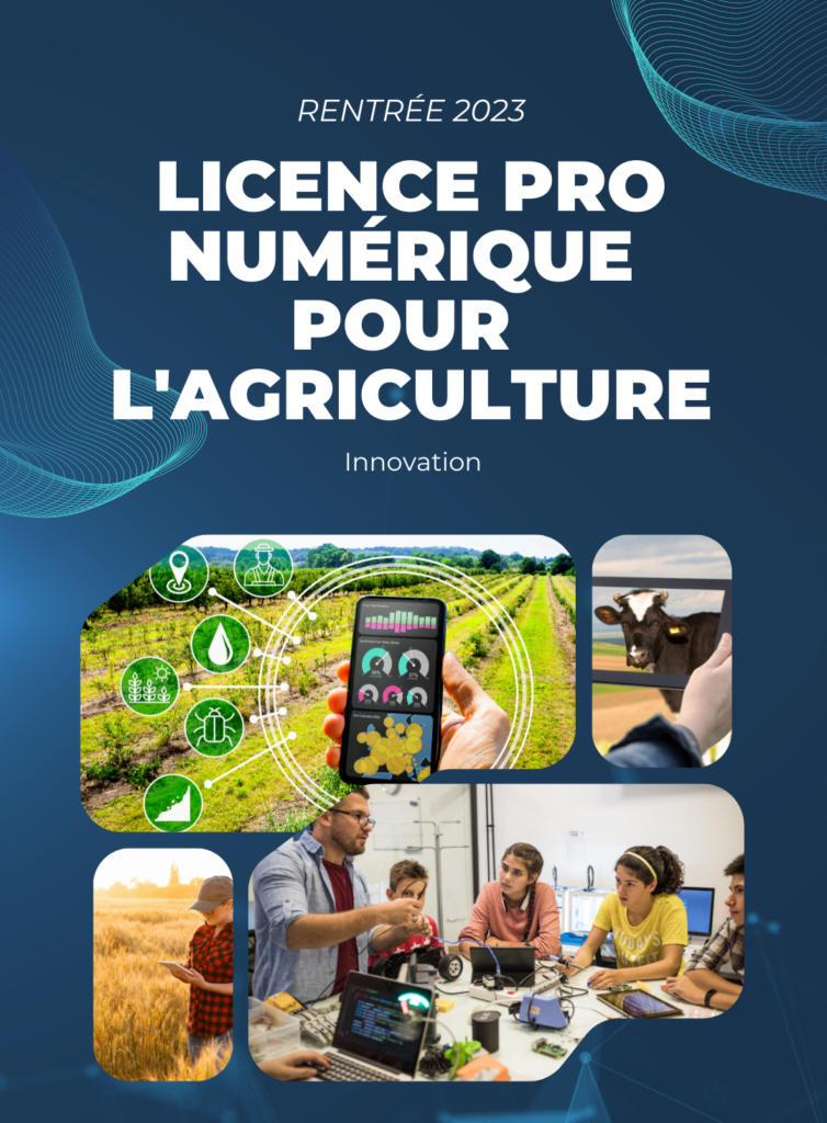 Innovation Licence Pro Numérique pour l'agriculture
