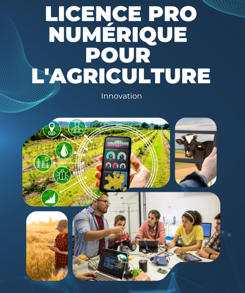 Innovation Licence Pro Numérique pour l'agriculture